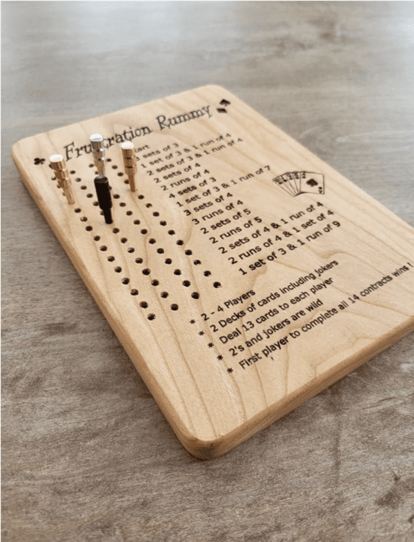 Personalized Frustration Rummy Game Board - Image 6